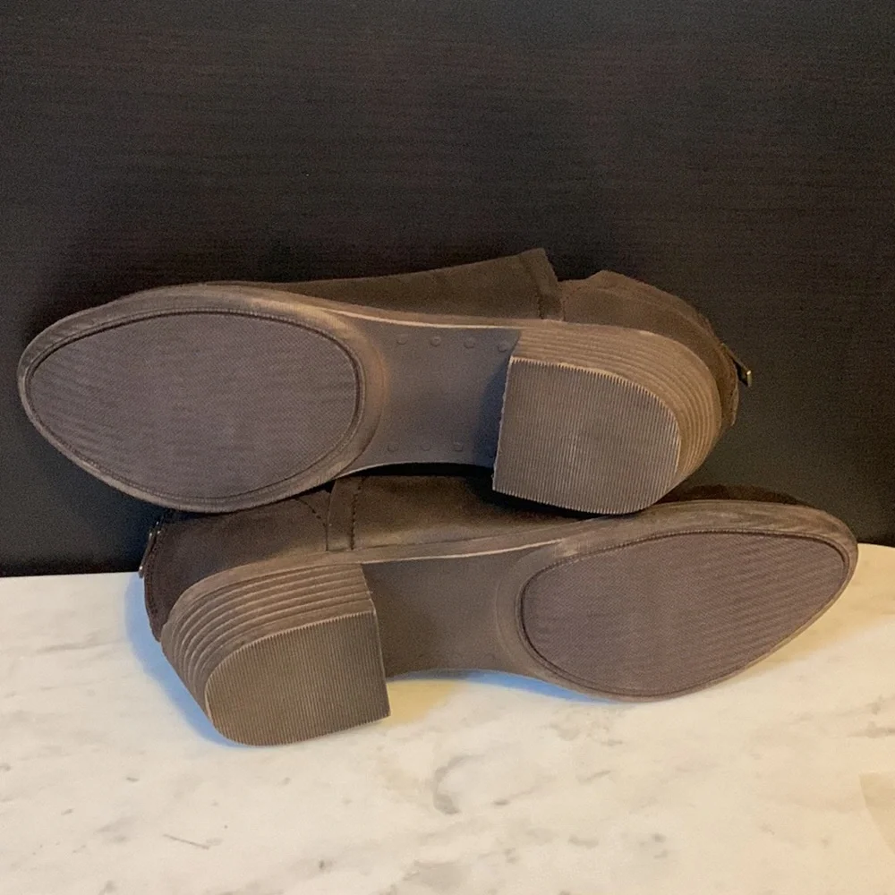 Sugar Tessa Brown Ankle Boots